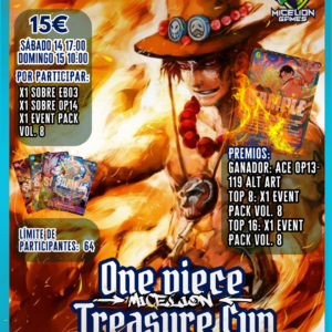 Inscripción Treasure cup Marzo Domingo