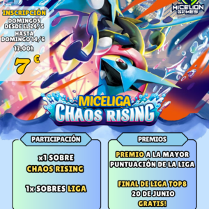 Inscripción MICELIGA POKEMON CHAOS RISING