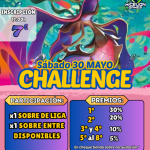 Inscripción POKÉMON Challenge mayo