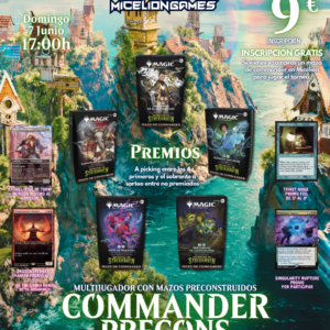 Inscripción COMMANDER PRECONSTRUIDOS 07/06