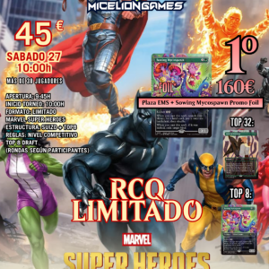 Inscripción RCQ Limitado Micelion MARVEL