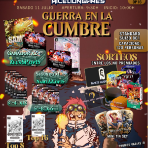 Inscripción OP Guerra en la cumbre