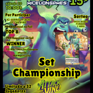 Inscripción Lorcana Attack of The Vine Championship