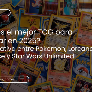 ¿Cuál es el mejor TCG para empezar en 2025 Comparativa entre Pokemon, Lorcana, One Piece y Star Wars Unlimited